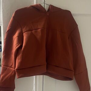 Morgan Stewart Sport Rust Cropped Jacket
